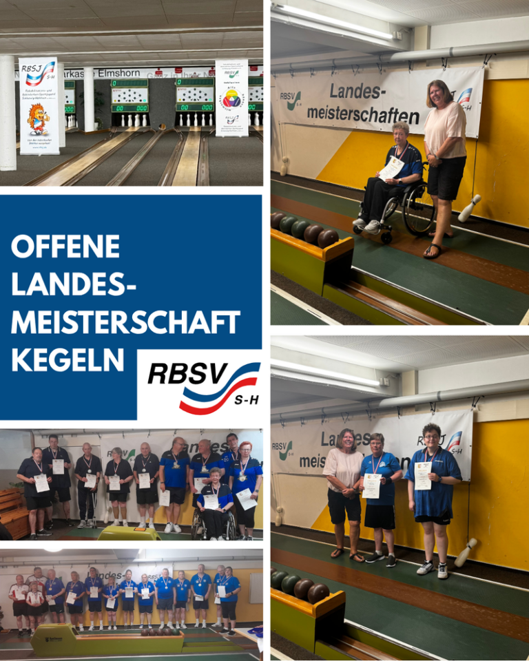 Zweite offene Landesmeisterschaft im Kegeln in Elmshorn