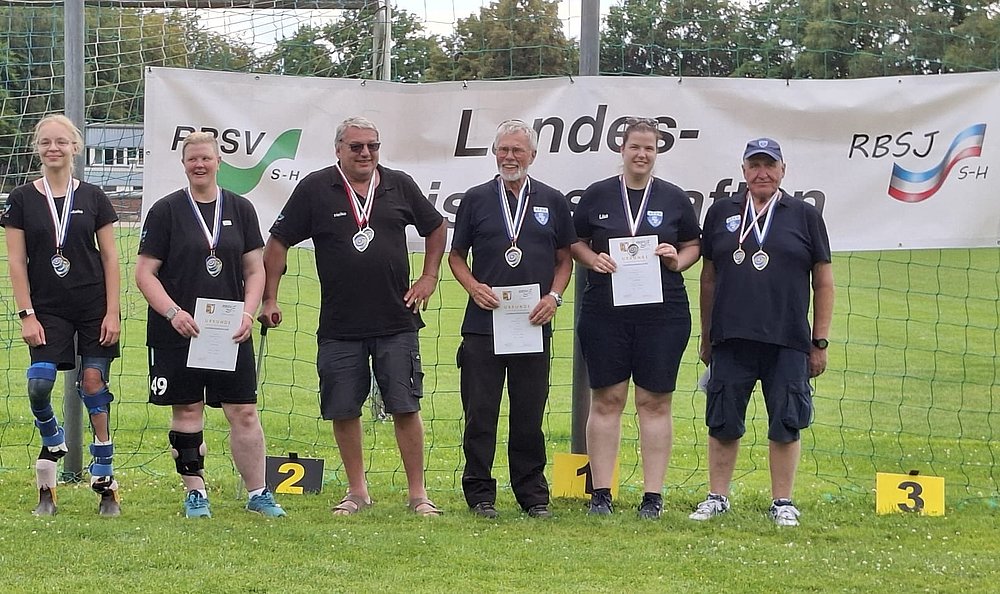 Medaillengewinnerinnen und Medaillengewinner der Landesmeisterschaft Para Bogen 2026